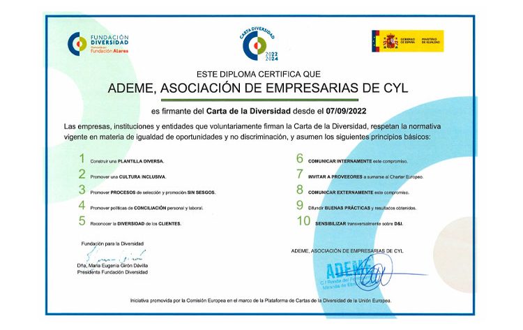 ADEME se compromete con la diversidad